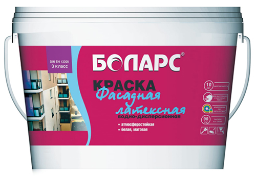 Краска латексная фасадная (2100), 28 кг